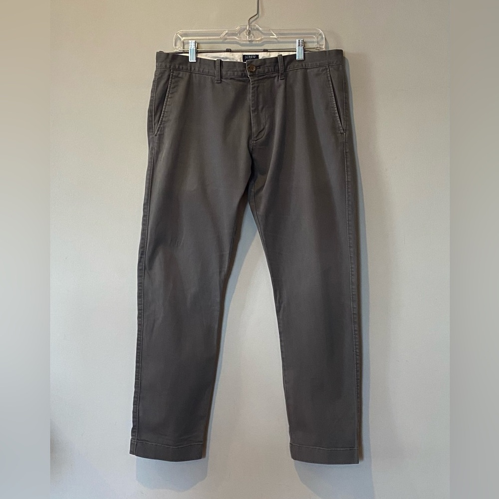 J.Crew grey chino pants size 33